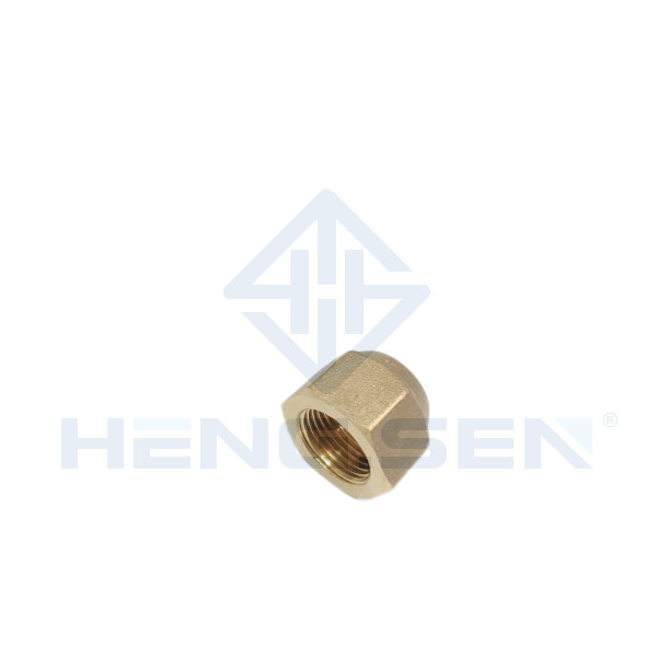 Antiwear HVAC Flare Nut Union Refrigeration Fittings 1/2" Wear Resistant