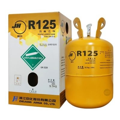 Practical R-125 HFC Refrigerant Gas Cylinders Harmless Non Toxic