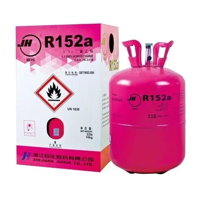 Non Toxic R-152a Refrigerant Gas Cylinders Bottles Non Flammable Durable
