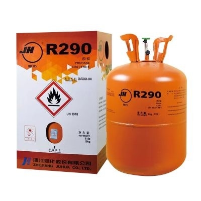 R-290 Household Refrigerant Gas Cylinders Flammable For Air Conditioners