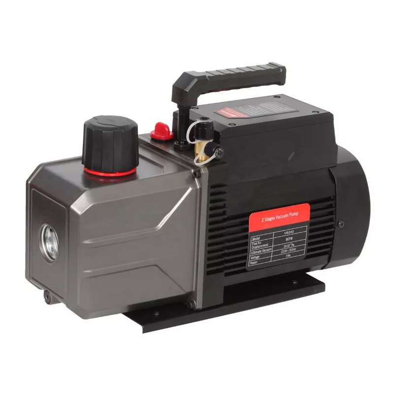 6CFM Double Stage Air Vacuum Pump R410A Rotary 550W Sparkless