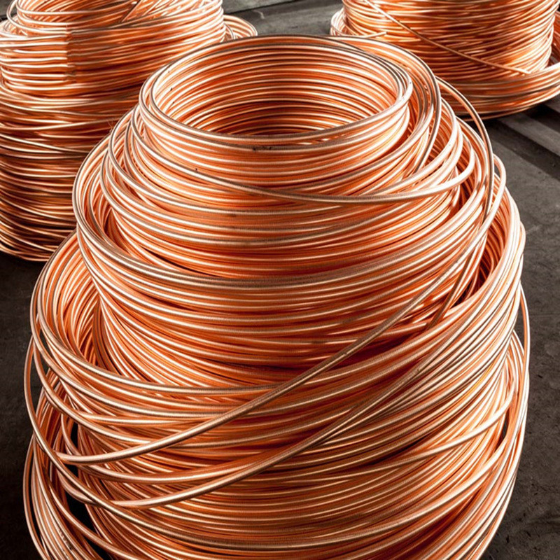 Antiwear Practical Copper Tubing For Aircon , Multipurpose Copper Refrigerator Coil