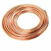 3/8x0.41x15mm Refrigeration Copper Tubing Roll Multipurpose Round Shape
