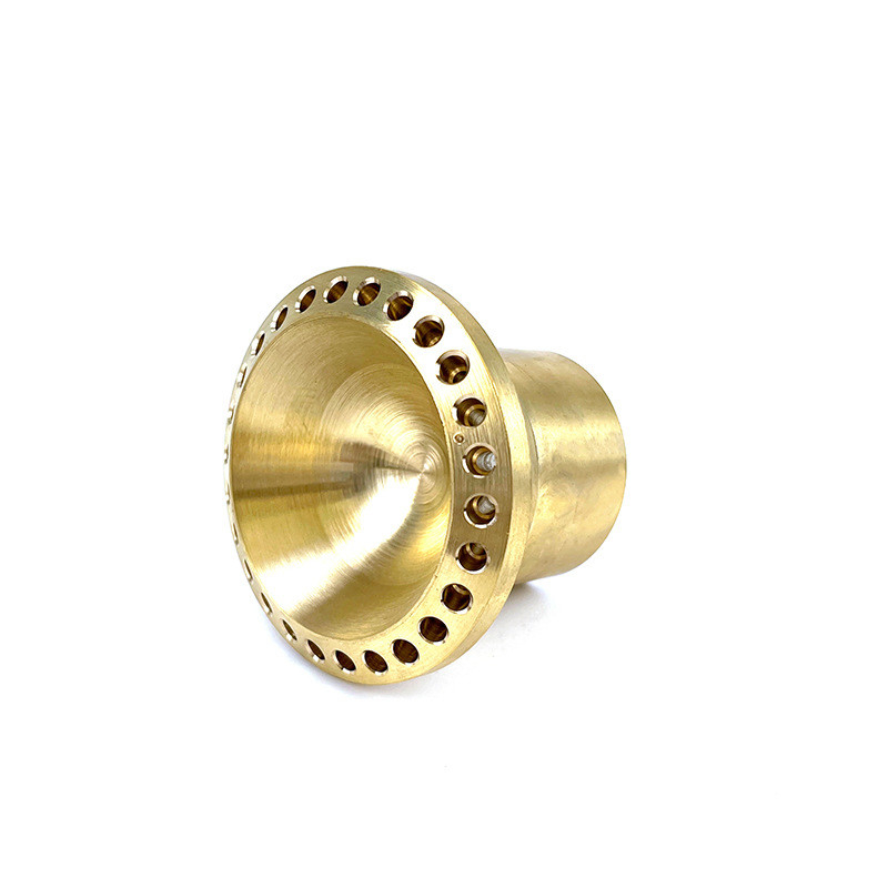 ODM Brass Distributor Nozzle 4 Hole INLET 5/8 OUTLER 1/2 For Refrigeration