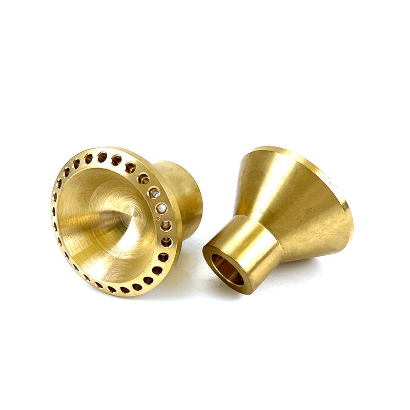 ODM Brass Distributor Nozzle 4 Hole INLET 5/8 OUTLER 1/2 For Refrigeration
