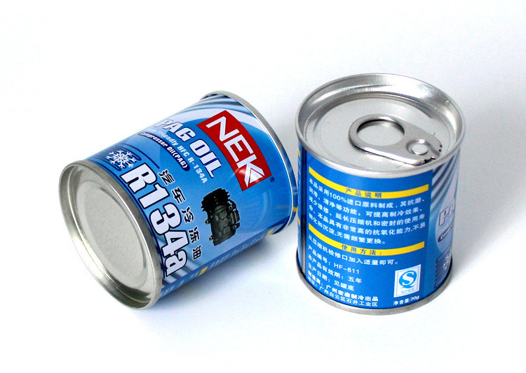 NEK AC System Refrigerant Oil 70g R134a Cooling Compressor Oil