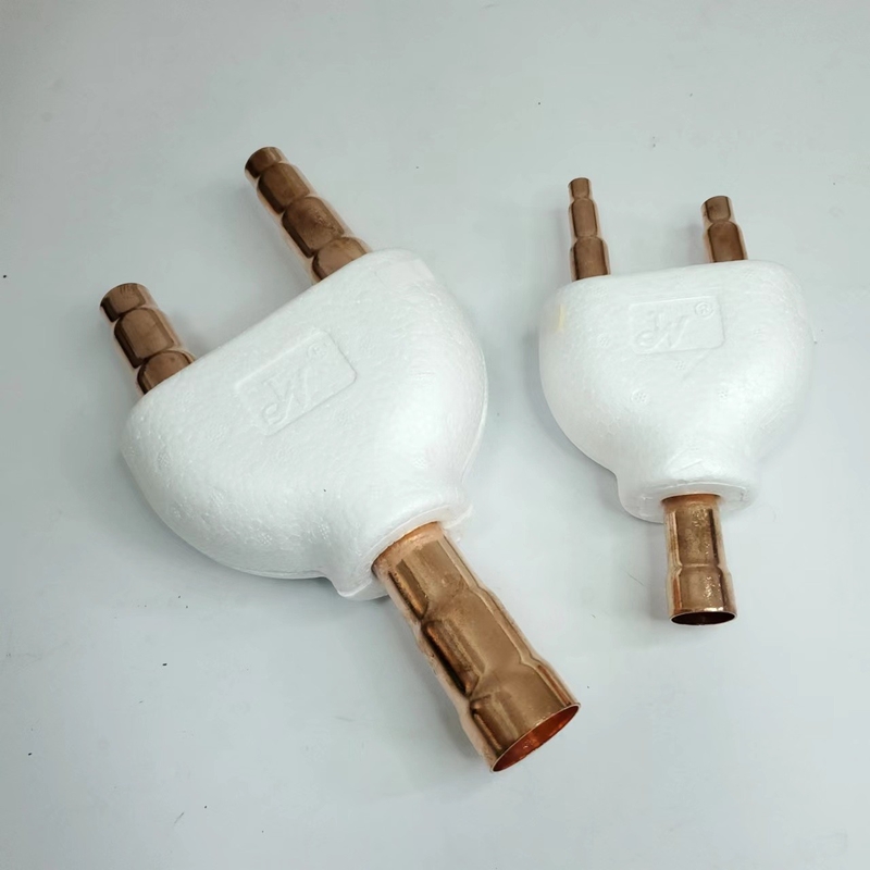 Air Conditioner Refrigerator Pipe Fittings Copper Y Branch Pipe TOSHIBA BY105E