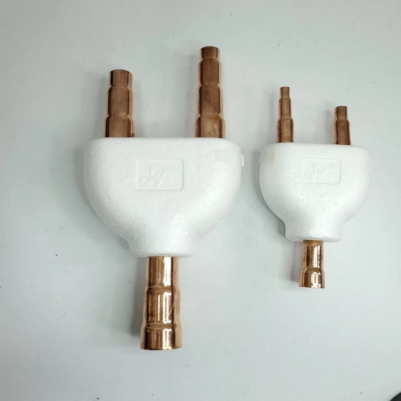 Air Conditioner Refrigerator Pipe Fittings Copper Y Branch Pipe TOSHIBA BY105E