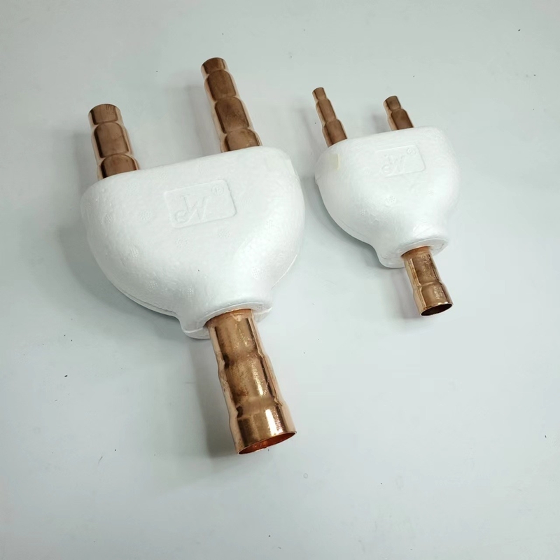 Air Conditioner Refrigerator Pipe Fittings Copper Y Branch Pipe TOSHIBA BY105E